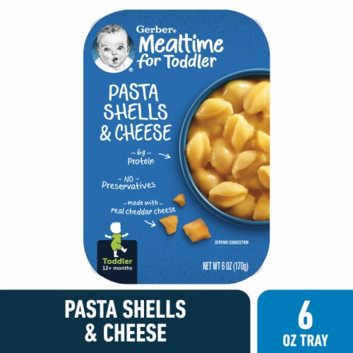 Gerber® Pasta Shells & Cheese Toddler Meal Perspective: front