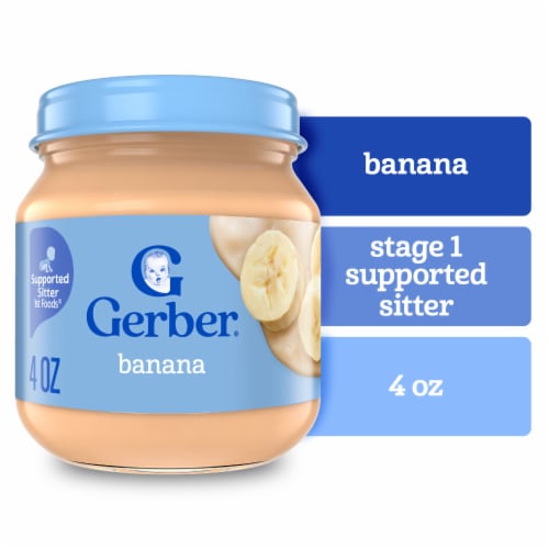 Gerber® Natural 1st Foods Banana Stage 1 Baby Food