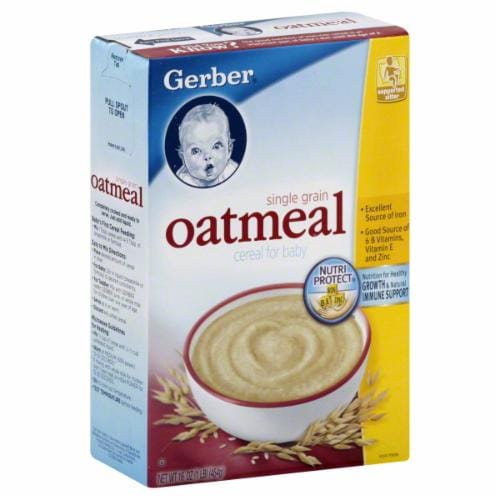Gerber oatmeal 16 best sale oz