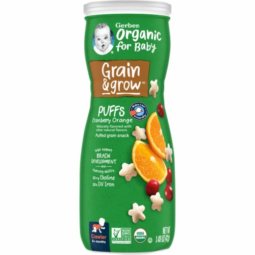 Gerber shop snack puffs