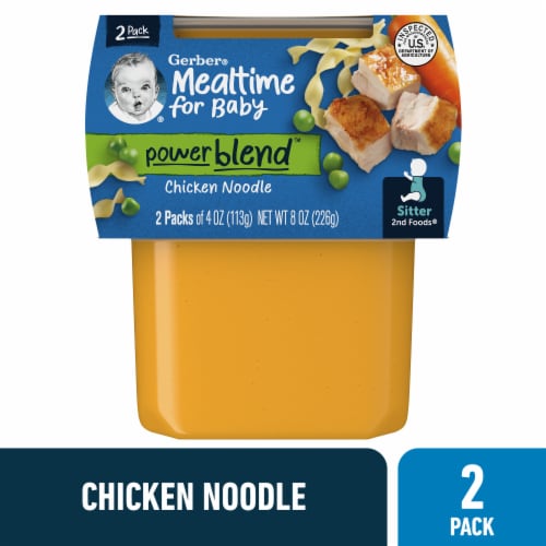 Gerber® 2nd Foods Chicken Noodle Dinner Stage 2 Baby Food