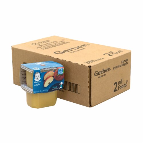 Gerber 2nd Foods Apple Baby Food 16 count 64 oz Kroger