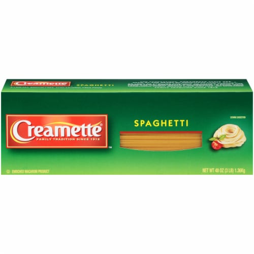 Creamette Spaghetti Perspective: front