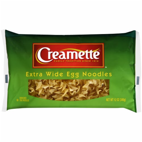 Creamette Extra Wide Egg Noodles Perspective: front