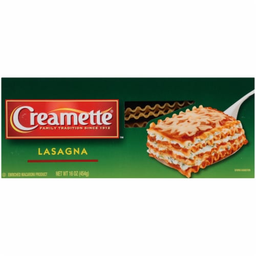 Creamette Lasagna Pasta Noodles 16 Oz