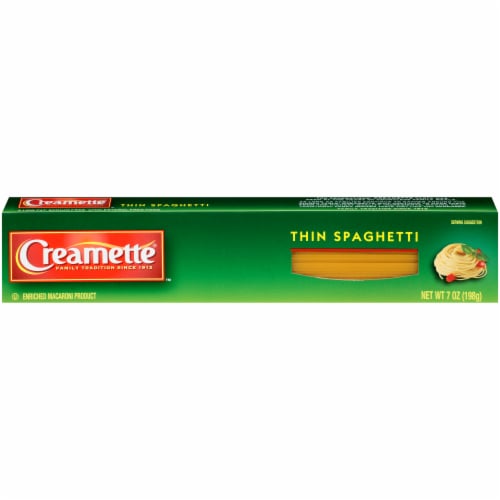 Creamette Thin Spaghetti Perspective: front