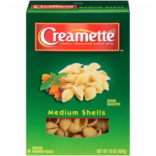 Creamette Medium Shells Pasta Perspective: front