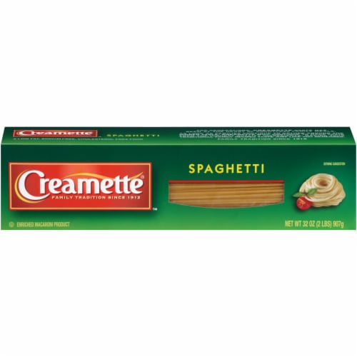 Creamette Spaghetti Perspective: front
