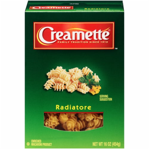 Creamette Radiatore Pasta Perspective: front