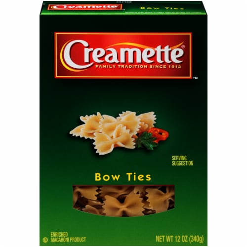 Creamette® Bow Ties Pasta Perspective: front