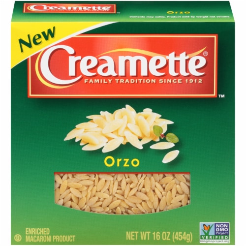 Creamette Orzo Pasta Perspective: front