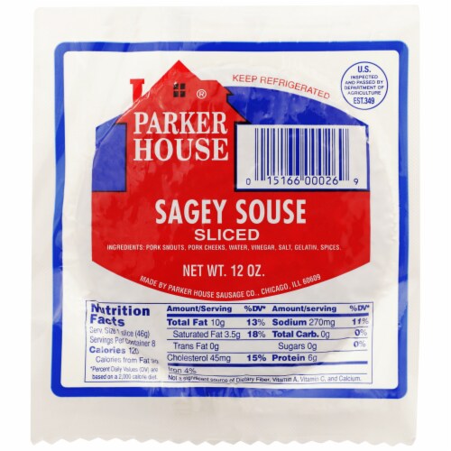 Parker House Sliced Sagey Souse Perspective: front