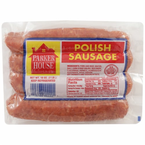 Parker House Polish Sausage Perspective: front