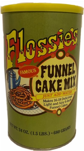 Flossie's® Famous Funnel Cake Mix Perspective: front