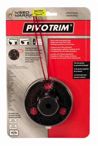 PivoTrim® MaxPower Precision Parts Weed Warrior Universal Trimmer Head Perspective: front