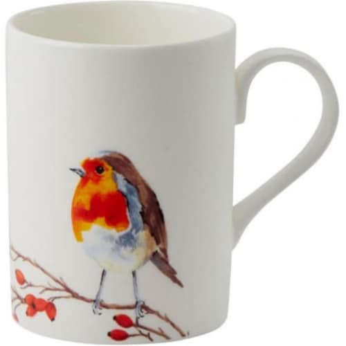 Roy Kirkham ER2170-R 75 mm Robin Lucy Mugs, Multi Color - Set of 6 Perspective: front