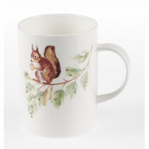 Roy Kirkham ER2184-S Squirrel Lucy Mugs, Multi Color - Set of 6 Perspective: front