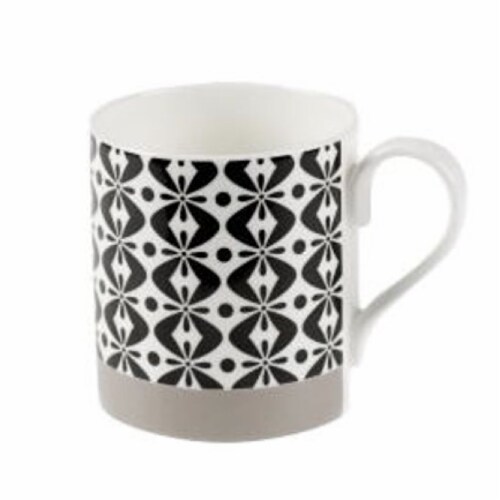 Roy Kirkham ER2191 75 mm Primrose Bordier Larch Mugs, Multi Color - Set of 6 Perspective: front
