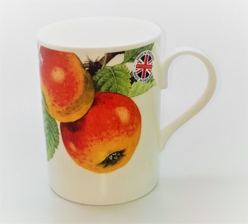 Roy Kirkham ER2197PA Apple Fruit Tree Lucy Mugs, Multi Color - Set of 6 Perspective: front
