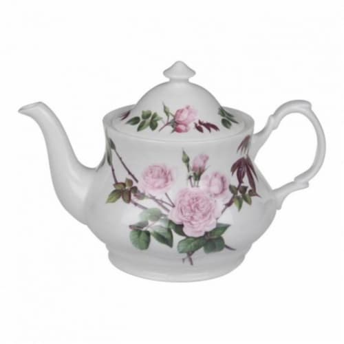 Roy Kirkham 130 ml David Austin English Rose Large Teapot, Multi Color Perspective: front