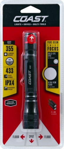 Coast® G32 Ultra View Flood LED Flashlight Perspective: front