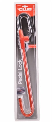 The Club® Pedal Lock Perspective: front