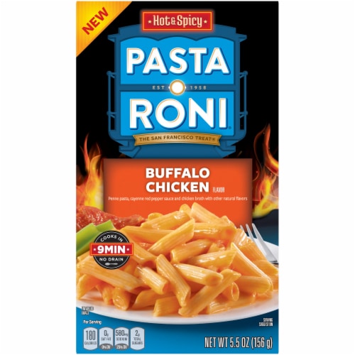 Pasta Roni Hot & Spicy Buffalo Chicken Flavor Side Dish Perspective: front
