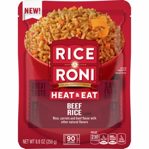 Rice A Roni Beef Rice Mix Perspective: front