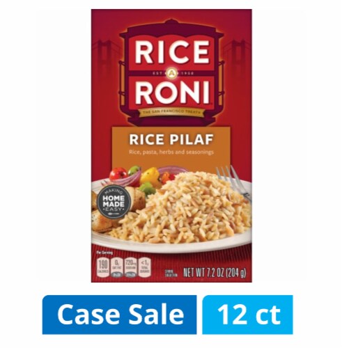 Rice-A-Roni® Savory Rice Pilaf Case Lot Sale Perspective: front