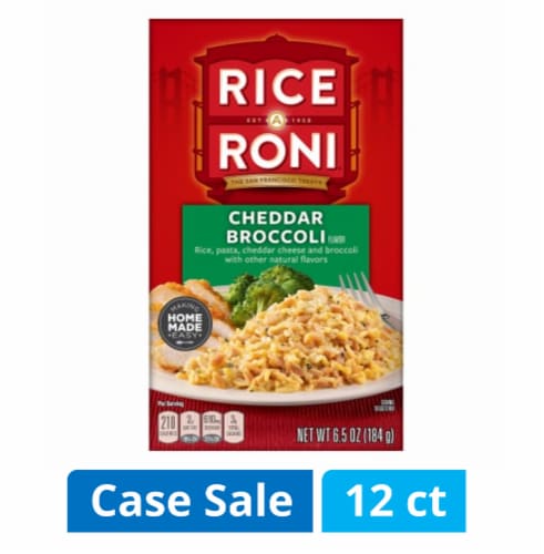Rice-A-Roni® Cheddar Broccoli Case Lot Sale Perspective: front