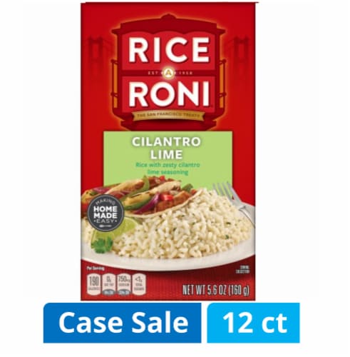 Rice-A-Roni® Cilantro Lime Rice Case Lot Sale Perspective: front