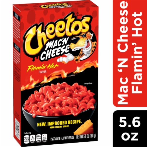 Cheetos® Flamin' Hot® Mac'N Cheese Pasta Mix Perspective: front