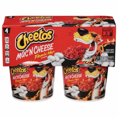 Cheetos® Flamin' Hot® Flavor Mac 'N Cheese Pasta Perspective: front