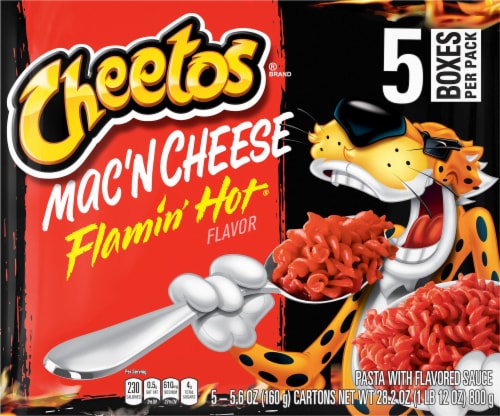 Cheetos Flamin' Hot Flavor Mac'n Cheese, 5.6 oz