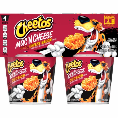 Cheetos® Mac'n Cheese Cheesy Bacon Cup, 4 ct / 2.25 oz - Gerbes Super ...