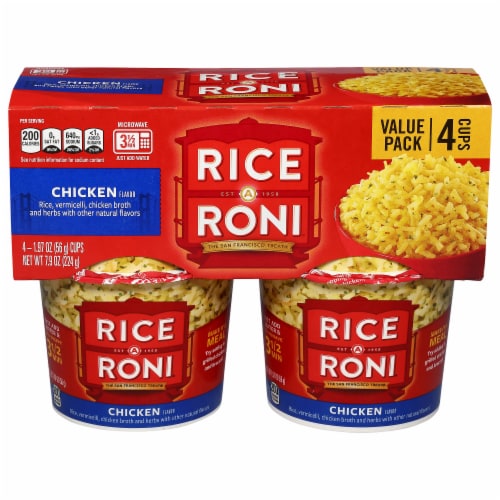 Rice-A-Roni® Chicken Flavor Rice Cups Perspective: front