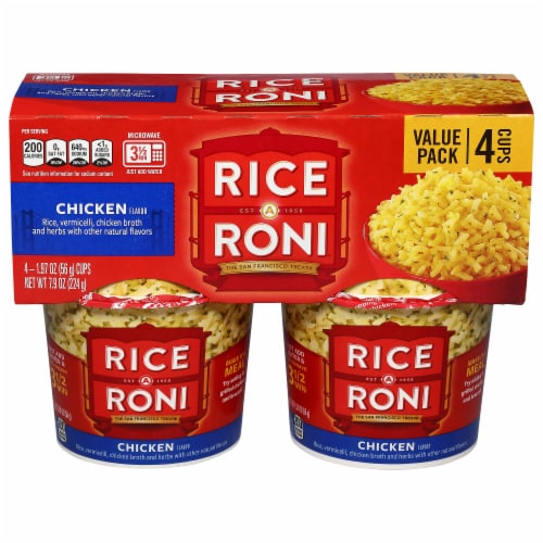 Rice-A-Roni® Chicken Flavor Rice Cups, 4 ct / 1.97 oz - Gerbes