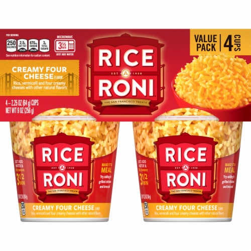 Rice-A-Roni® Creamy Four Cheese Perspective: front