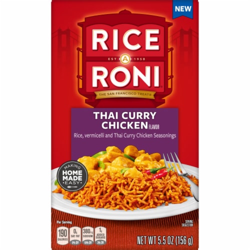Rice-A-Roni® Thai Curry Chicken Mix Perspective: front