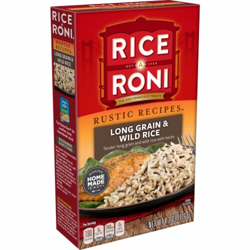 Rice-A-Roni® Rustic Recipes Long Grain & Wild Rice, 4.2 oz - Fred Meyer