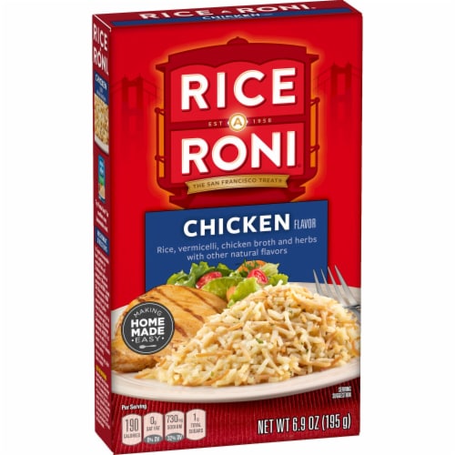 Rice-A-Roni® Lower Sodium Chicken Flavor Rice, 6.9 oz - Fry's Food