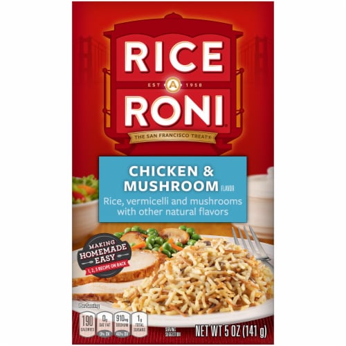 Rice A Roni Chicken & Mushroom Flavor Rice Mix Perspective: front