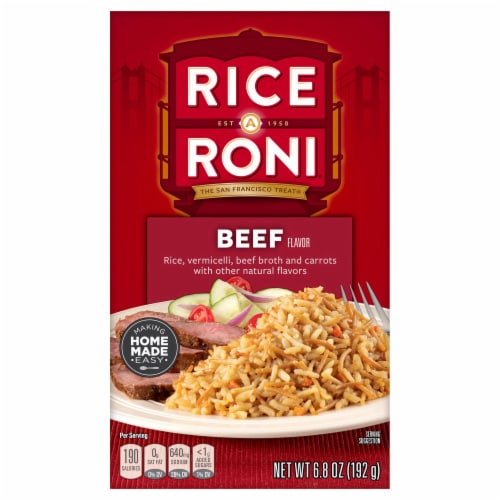 Rice-A-Roni® Beef Flavored Rice Perspective: front