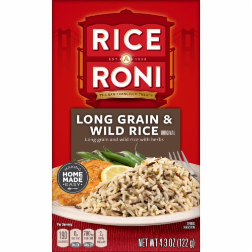 Rice-A-Roni® Long Grain & Wild Rice Perspective: front