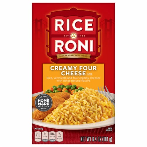Rice-A-Roni® Creamy Four Cheese Rice Perspective: front