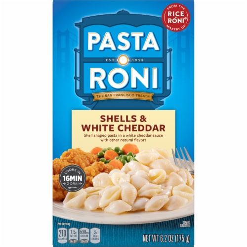 Pasta Roni® Shells & White Cheddar Pasta Mix Perspective: front