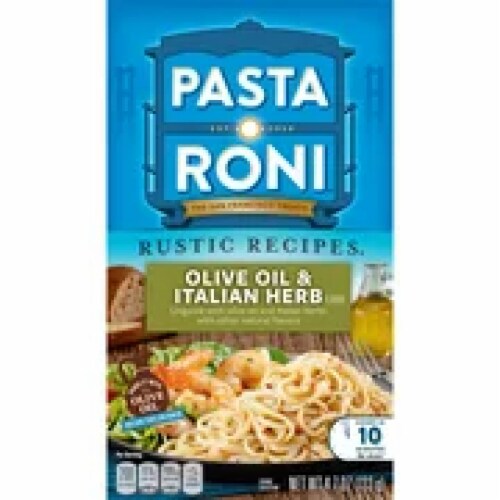 Pasta Roni Rustic Recipes Olive Oil &amp; Italian Herb Pasta Mix, 4.7 oz