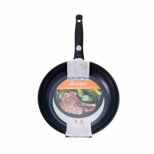 Allrecipes Aluminum & Ceramic Coated Non-Stick Fry Pan Perspective: front