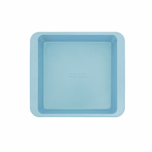 KitchenAid Nonstick Square Cake Pan - Mineral Water Perspective: front
