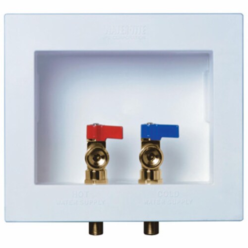 Santeen Products 153987 Dual Wash Outlet Box Perspective: front